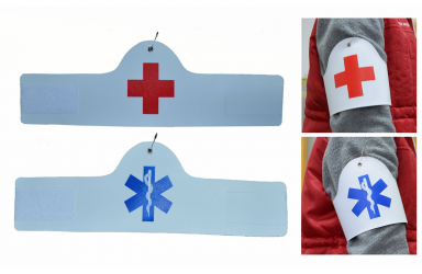 EMT / Red-Cross Marked Armband
